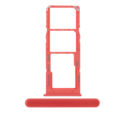 Dual Sim Tray Compatible for Samsung Galaxy A12 (A125 / 2020) - Red