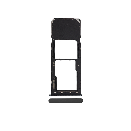 Single Sim Tray Compatible for Samsung Galaxy A20 (A205 / 2019) / A30 (A305 / 2019) / A50 (A505 / 2019) - Black