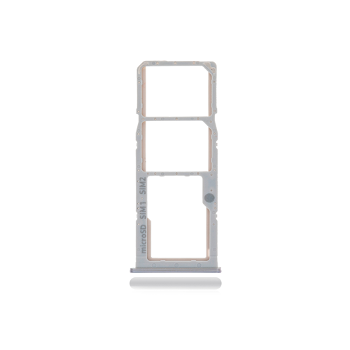 Single Sim Tray Compatible for Samsung Galaxy A51 4G (A515 / 2019) - Prism Crush White