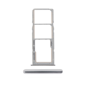 Dual Sim Tray Compatible for Samsung Galaxy A71 (A715 / 2020) - Prism Crush Silver