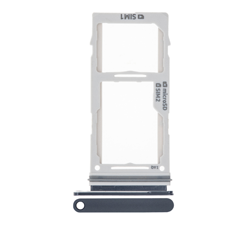 Single Sim Tray Compatible for Samsung Galaxy S10 / S10 Plus / S10E - Black