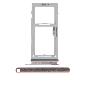Single Sim Tray Compatible for Samsung Galaxy S10 / S10 Plus / S10E - Ceramic White