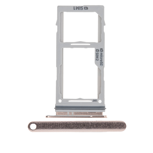 Single Sim Tray Compatible for Samsung Galaxy S10 / S10 Plus / S10E - Ceramic White