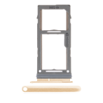 Single Sim Tray Compatible for Samsung Galaxy S10 / S10 Plus / S10E - Gold