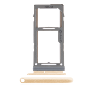 Single Sim Tray Compatible for Samsung Galaxy S10 / S10 Plus / S10E - Gold