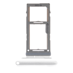 Single Sim Tray Compatible for Samsung Galaxy S10 / S10 Plus / S10E - White