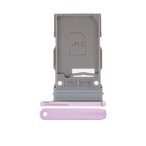 Single Sim Tray Compatible for Samsung Galaxy S22 5G / S22 Plus 5G - Violet