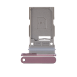 Single Sim Tray Compatible for Samsung Galaxy S22 Ultra 5G - Burgundy