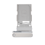 Single Sim Tray Compatible for Samsung Galaxy S22 Ultra 5G - White
