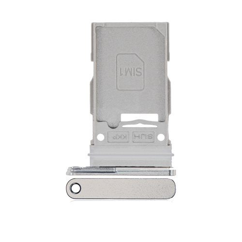 Single Sim Tray Compatible for Samsung Galaxy S22 Ultra 5G - White