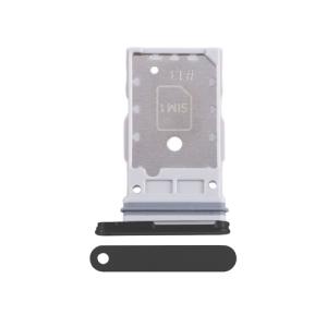Single Sim Tray Compatible for Samsung Galaxy S24 5G / S24 Plus 5G - Black