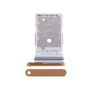 Sim Tray Compatible for Samsung Galaxy S24 Ultra 5G - Orange