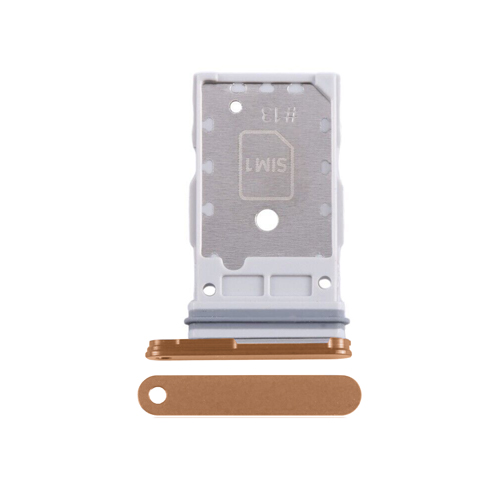 Sim Tray Compatible for Samsung Galaxy S24 Ultra 5G - Orange