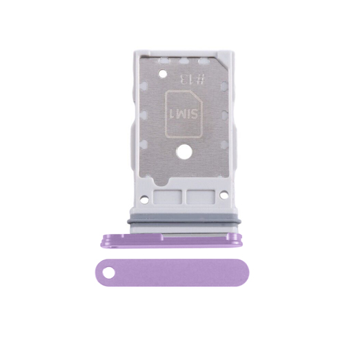 Sim Tray Compatible for Samsung Galaxy S24 5G / S24 Plus 5G - Violet