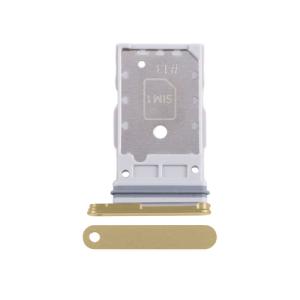 Sim Tray Compatible for Samsung Galaxy S24 5G / S24 Plus 5G - Yellow Gold