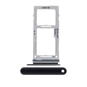 Single Sim Tray Compatible for Samsung Galaxy S9 / S9 Plus - Black