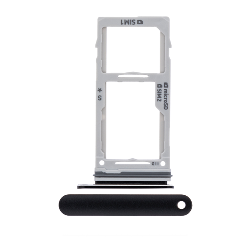 Single Sim Tray Compatible for Samsung Galaxy S9 / S9 Plus - Black