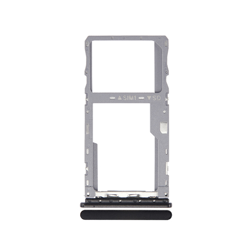 Single Sim Tray Compatible for TCL 20 SE (T671H) - Black