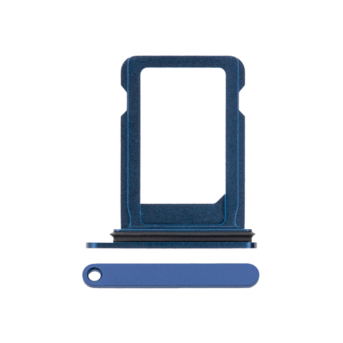 Single Sim Tray Compatible for iPhone 12 Mini - Blue