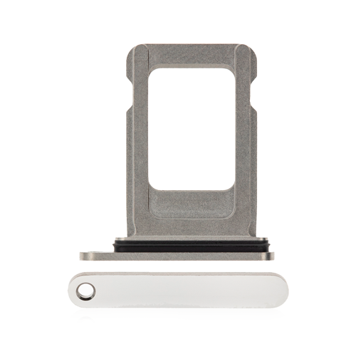Sim Tray Compatible for iPhone 12 Pro / 12 Pro Max / 13 Pro / 13 Pro Max - Silver