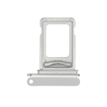 Single Sim Tray Compatible for iPhone 14 Pro / 14 Pro Max - Silver