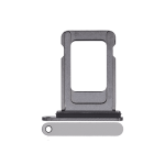 Single Sim Tray Compatible for iPhone 14 Pro / 14 Pro Max - Space Black
