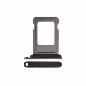 Single Sim Tray Compatible for iPhone 15 Pro / 15 Pro Max - Black Titanium