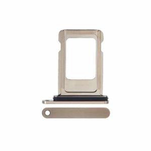 Single Sim Tray Compatible for iPhone 15 Pro / 15 Pro Max - Natural Titanium
