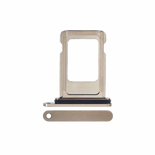 Single Sim Tray Compatible for iPhone 15 Pro / 15 Pro Max - Natural Titanium