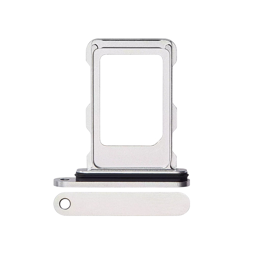 Sim Tray Compatible for iPhone 16 Pro / 16 Pro Max - White Titanium