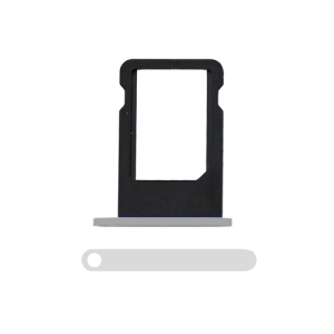 Sim Tray Compatible for iPhone 5C - Silver
