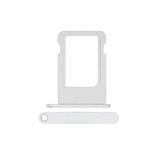 Sim Tray Compatible for iPhone 5 - Silver