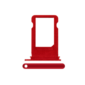 Sim Tray Compatible for iPhone 7 - Red
