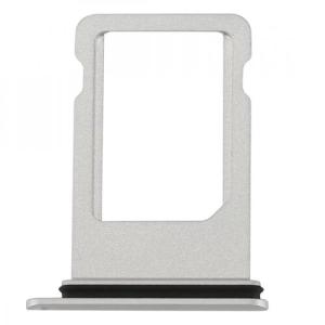 Sim Tray Compatible for iPhone SE (2022) / SE (2020) / 8 - Silver