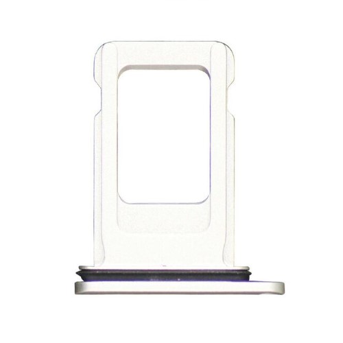 Sim Tray Compatible for iPhone 11 - White