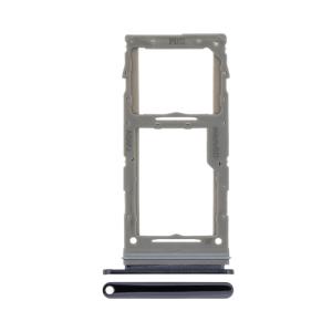 Single Sim Tray Compatible for Samsung Galaxy A71 5G (A716 / 2020) - Prism Crush Black