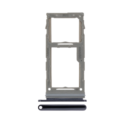 Single Sim Tray Compatible for Samsung Galaxy A71 5G (A716 / 2020) - Prism Crush Black