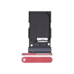 Single Sim Tray Compatible for Samsung Galaxy S25 5G / S25 Plus 5G - Coral Red