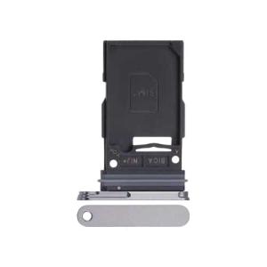 Single Sim Tray Compatible for Samsung Galaxy S25 5G / S25 Plus 5G - Silver Shadow