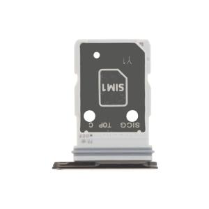 Single Sim Tray Compatible for Samsung Galaxy S25 Edge 5G - Titanium Jetblack
