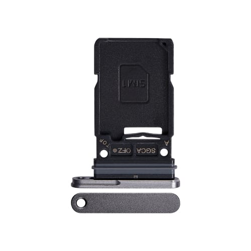Single Sim Tray Compatible for Samsung Galaxy S25 FE 5G - Jetblack