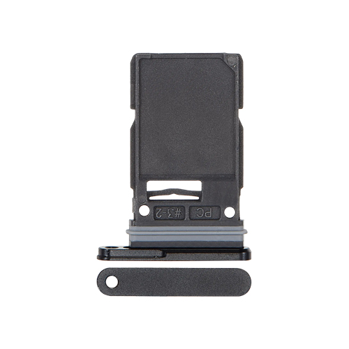Single Sim Tray Compatible for Samsung Galaxy S25 Ultra 5G - Titanium Jet Black