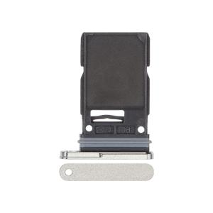 Single Sim Tray Compatible for Samsung Galaxy S25 Ultra 5G - Titanium White Silver