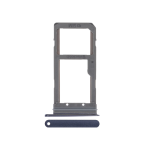 Single Sim Tray Compatible for Samsung Galaxy S7 Edge - Black