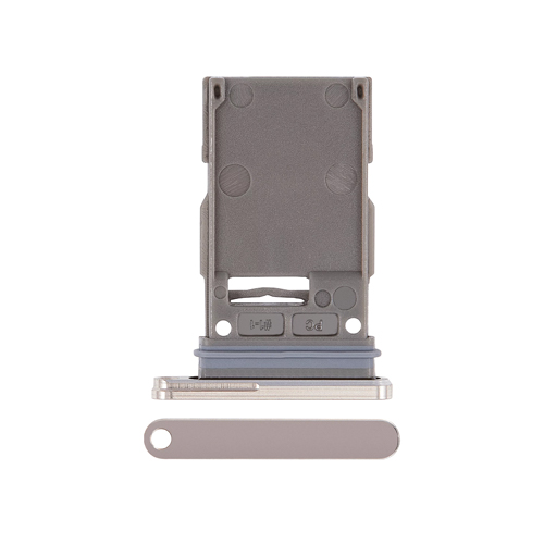Single Sim Tray Compatible for Samsung Galaxy Z Fold 4 5G - Beige