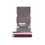 Single Sim Tray Compatible for Samsung Galaxy Z Fold 4 5G - Burgundy
