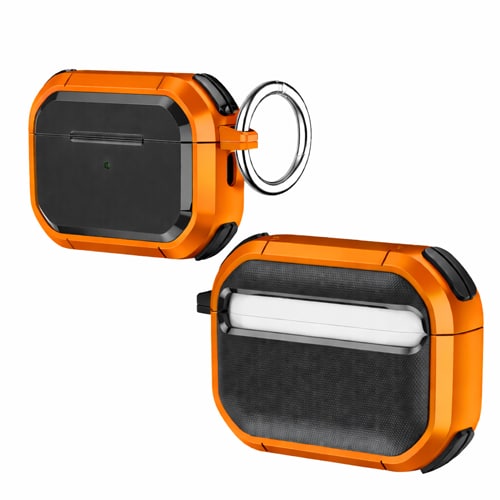 Sleek Armor Case for AirPods Pro 3 - Orange