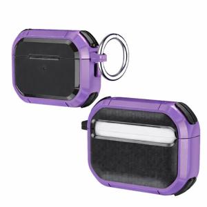 Sleek Armor Case for AirPods Pro 3 - Purple