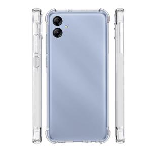 Slim Clear Soft TPU Case Hard Corner Bumper for Samsung Galaxy A06 - Clear