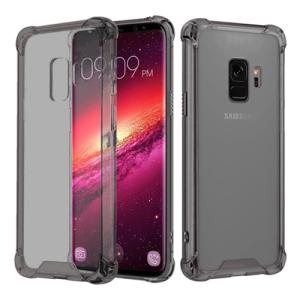 Slim Soft TPU Hard Corner Bumper Case for Samsung S9 - Gray
